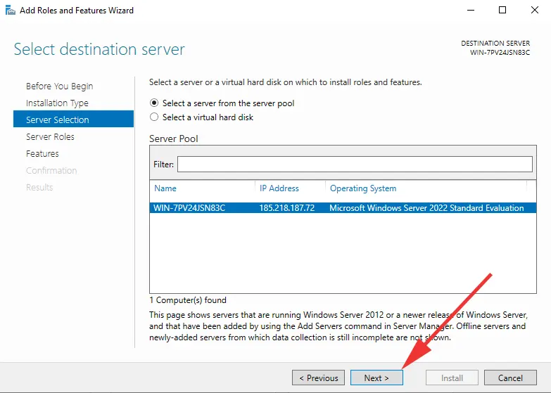 Windows server 2022 enable micro server manager part3