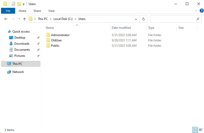 Delete user windows server 2022 2019 - user profiles